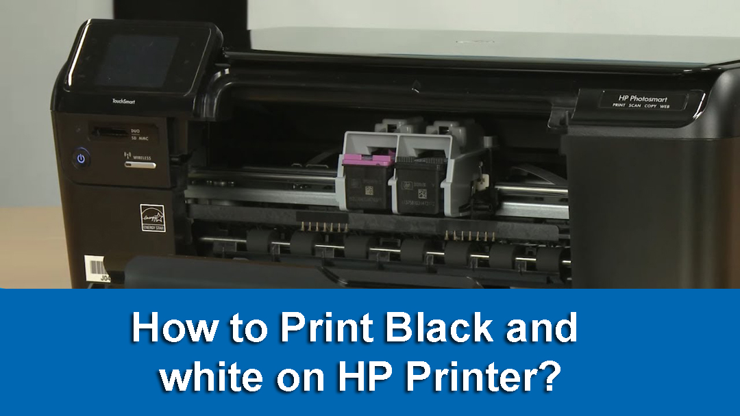How To Print Black And White On Word Hp Printer